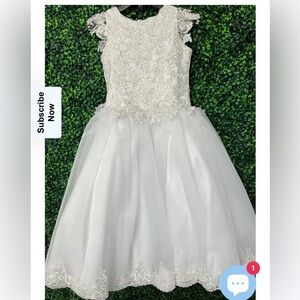 Nan and  Jan  First Cimmunion dress size 8X (12)